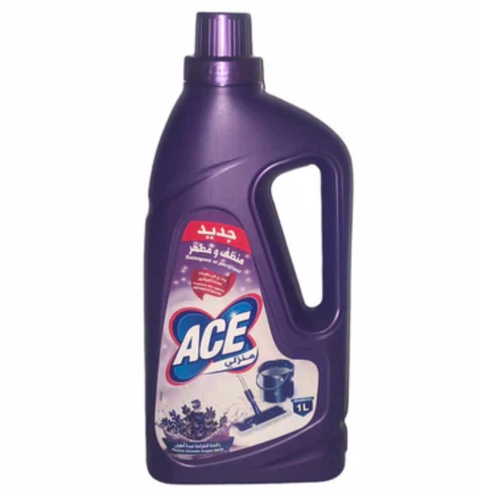 Nettoyant Multi-Surfaces Lavande Ace Manzili 1L.