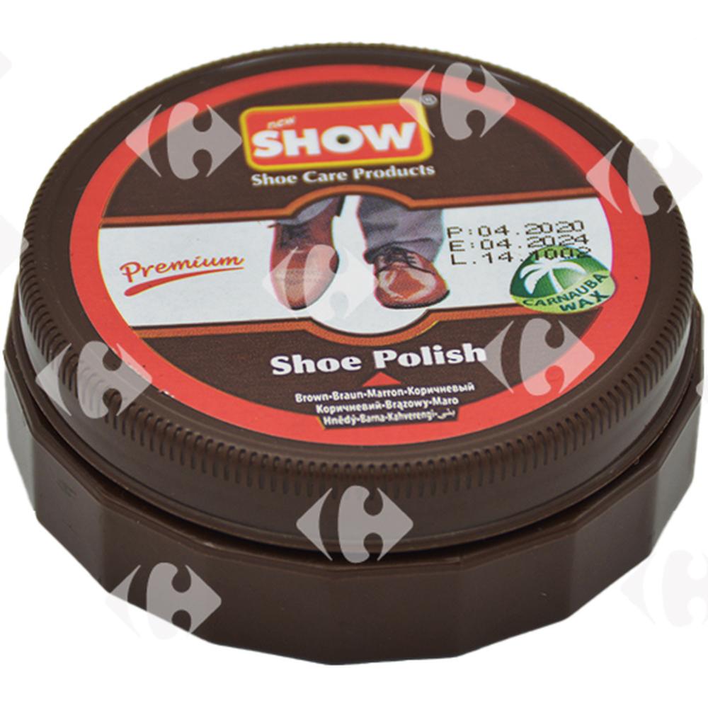 [639898] Cirage pour Chaussures en Cuir Marron Show 50ml