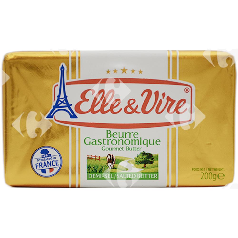 [29717] Beurre Doux Plaquette Elle Et Vire 200g.