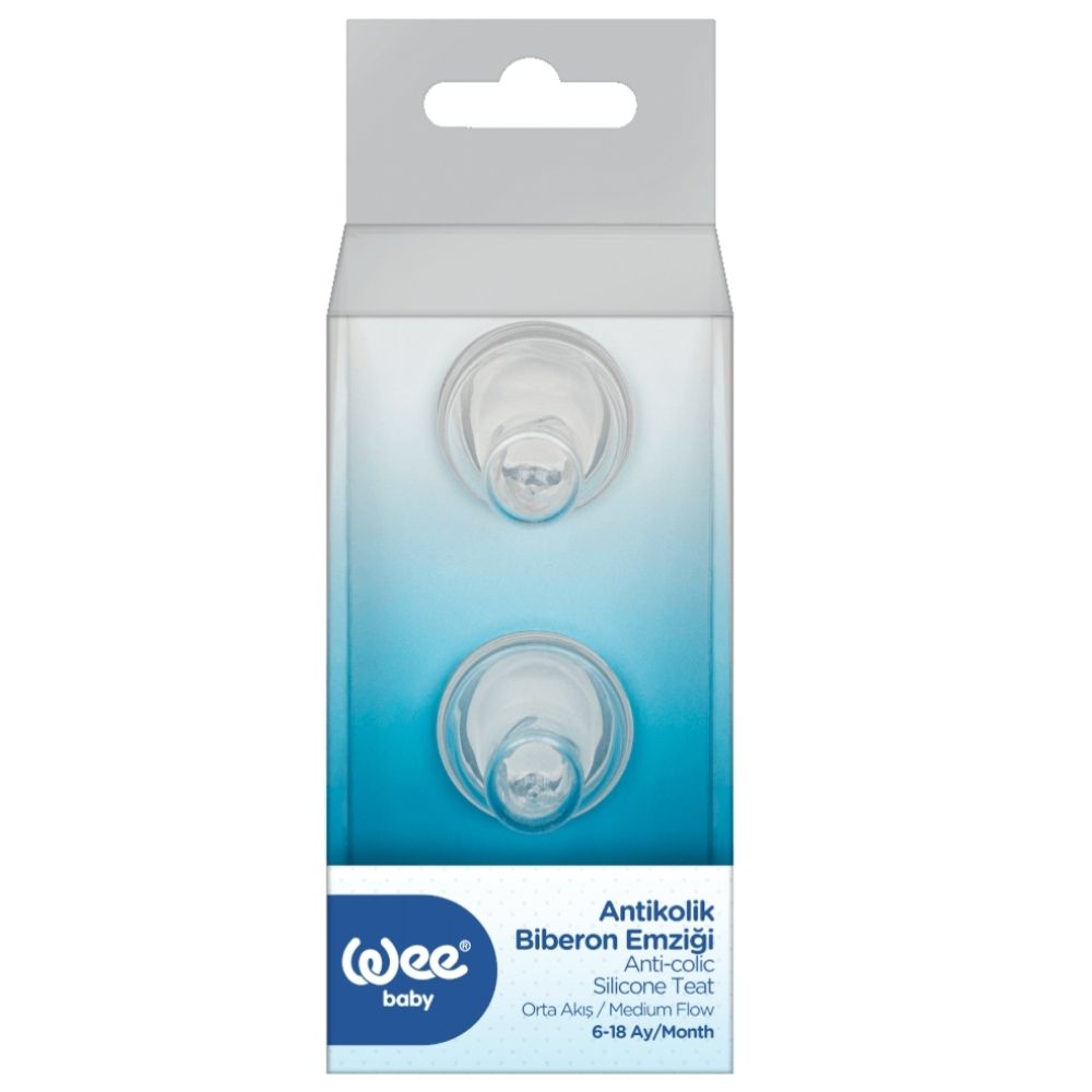 [730271] Tétine Anti-Colique Lot de 2 Wee Baby