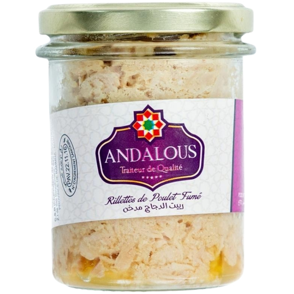 Rillettes de Poulet Fumé 200g