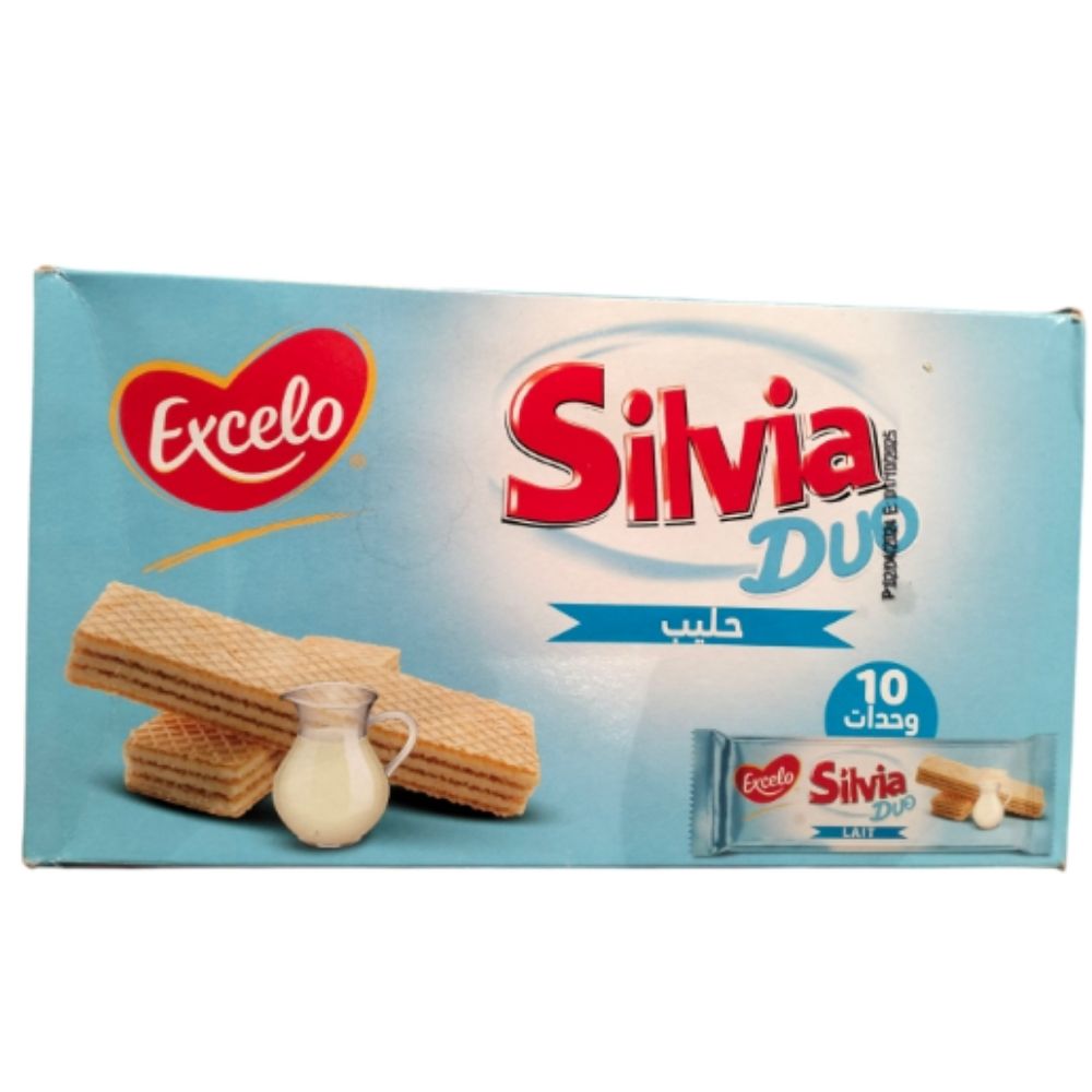 Pack Silvia duo lait 26 g x 10 Pièces