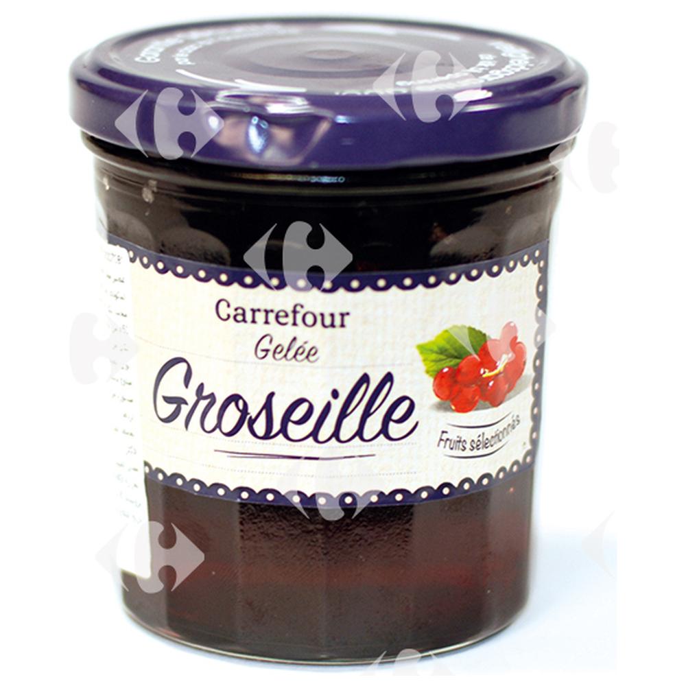 Gelée Groseilles Carrefour en Verre 370g
