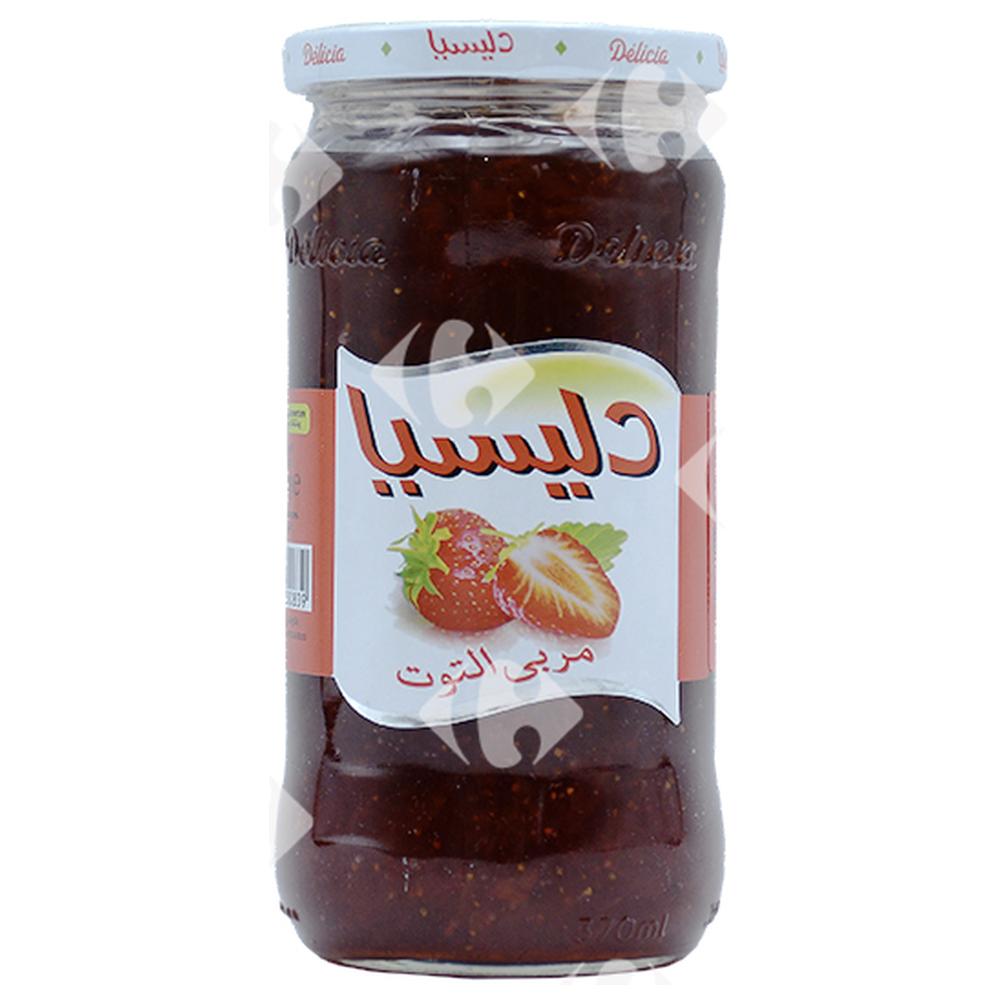 [120363] Confiture de Fraise Délicia 37cl.