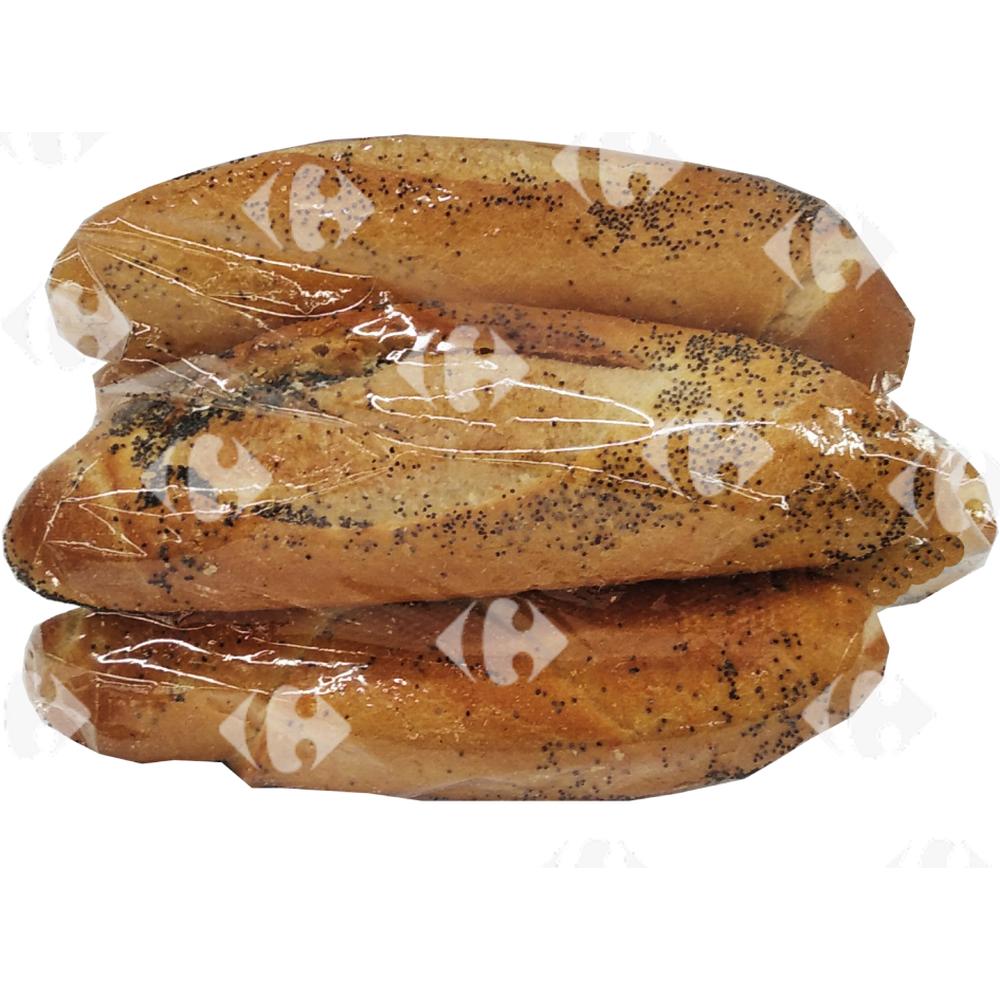[208437] Pain sandwich pavot 4 unités