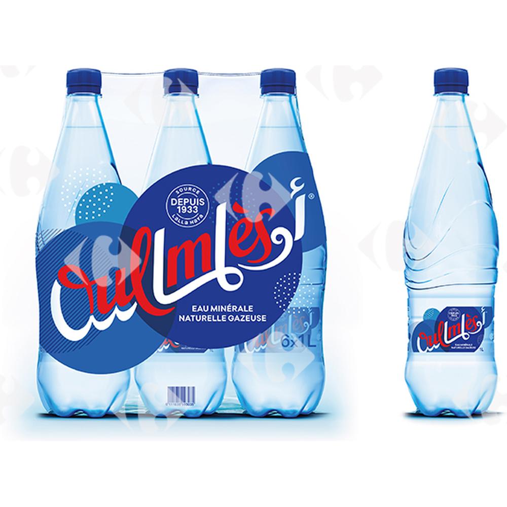 Pack Eaux Gazeuses Oulmès 6x1L