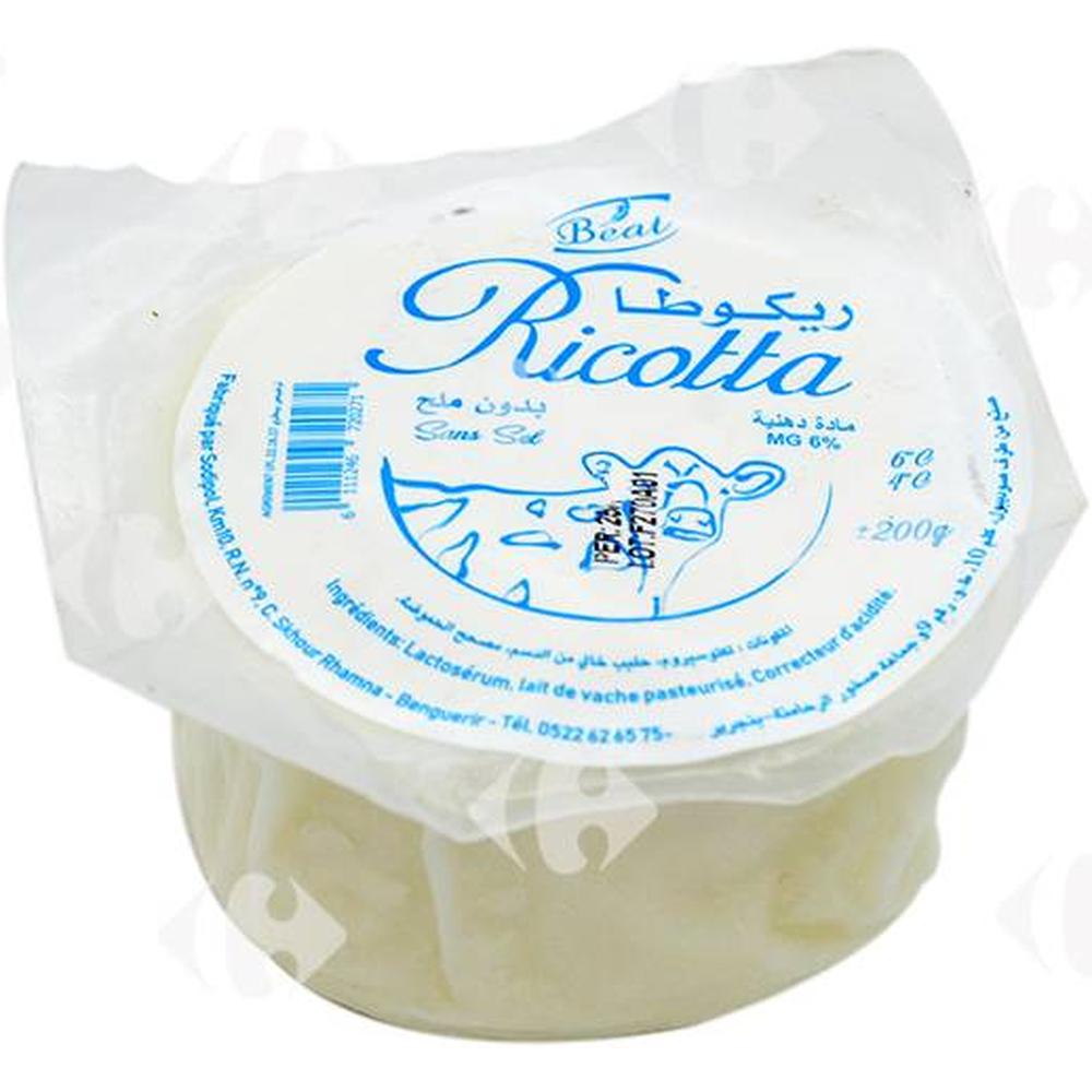 Ricotta Sans Sel Beat 200g