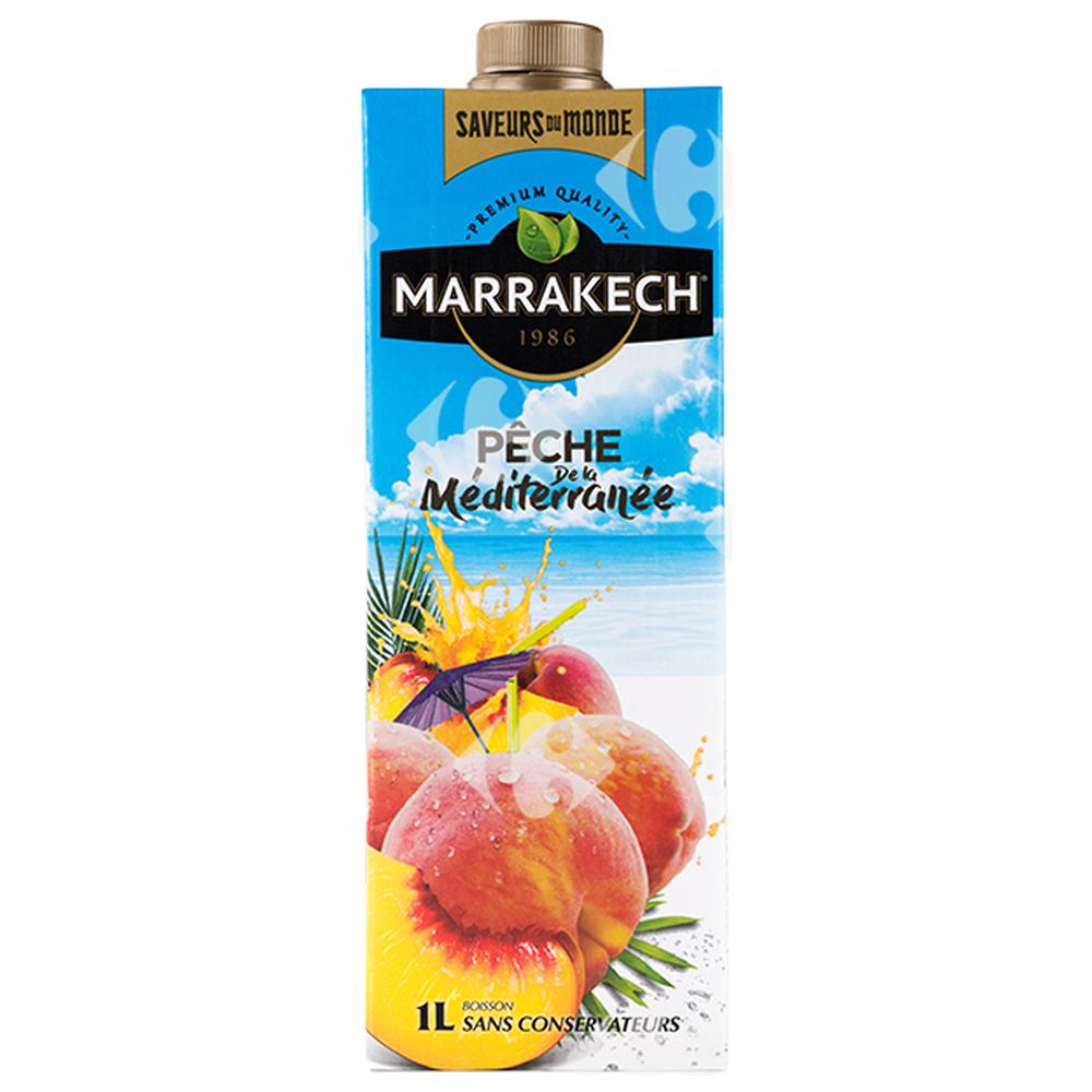 Boisson de Pêche Saveurs du Monde Marrakech 1L