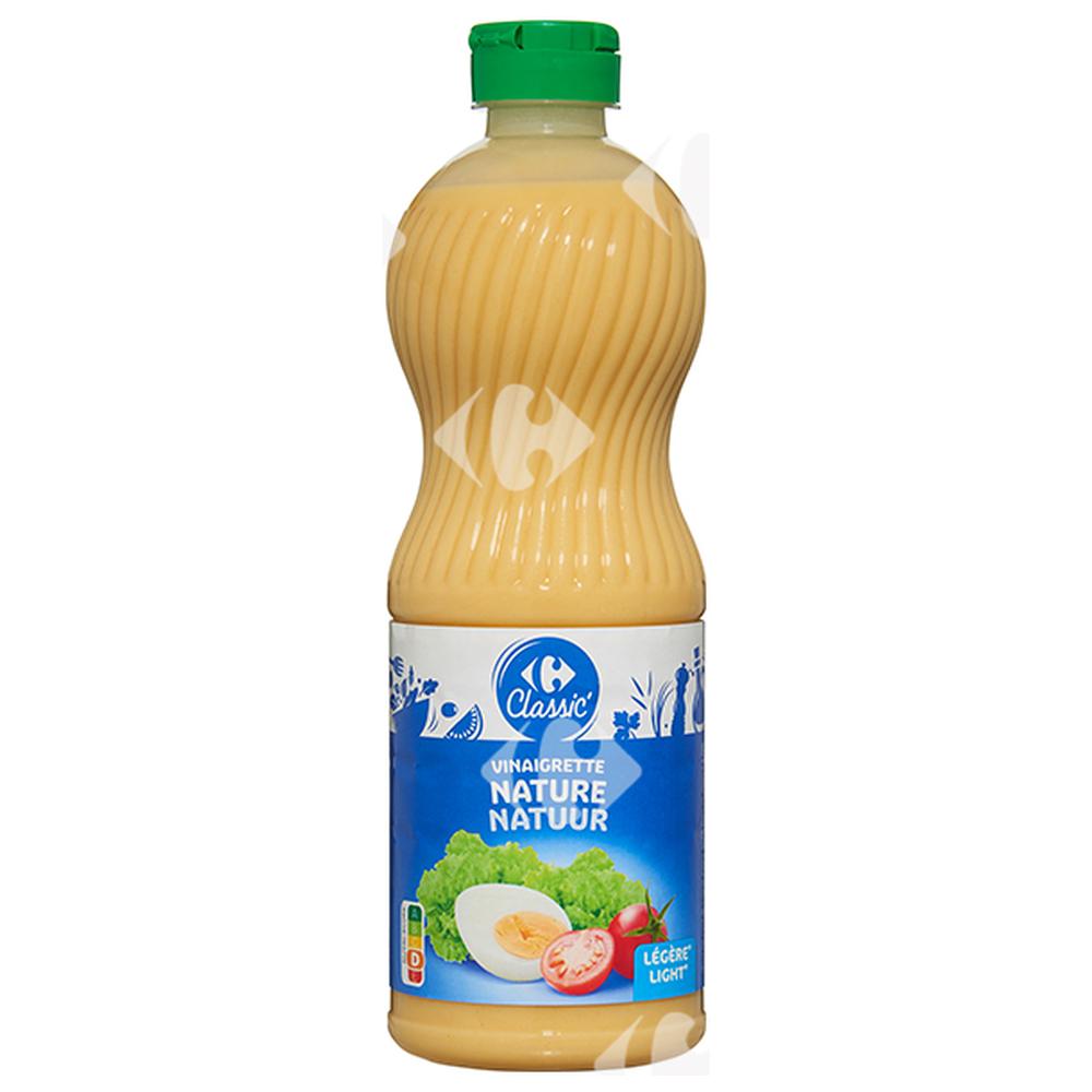 Vinaigrette Nature Allégée Carrefour 50cl