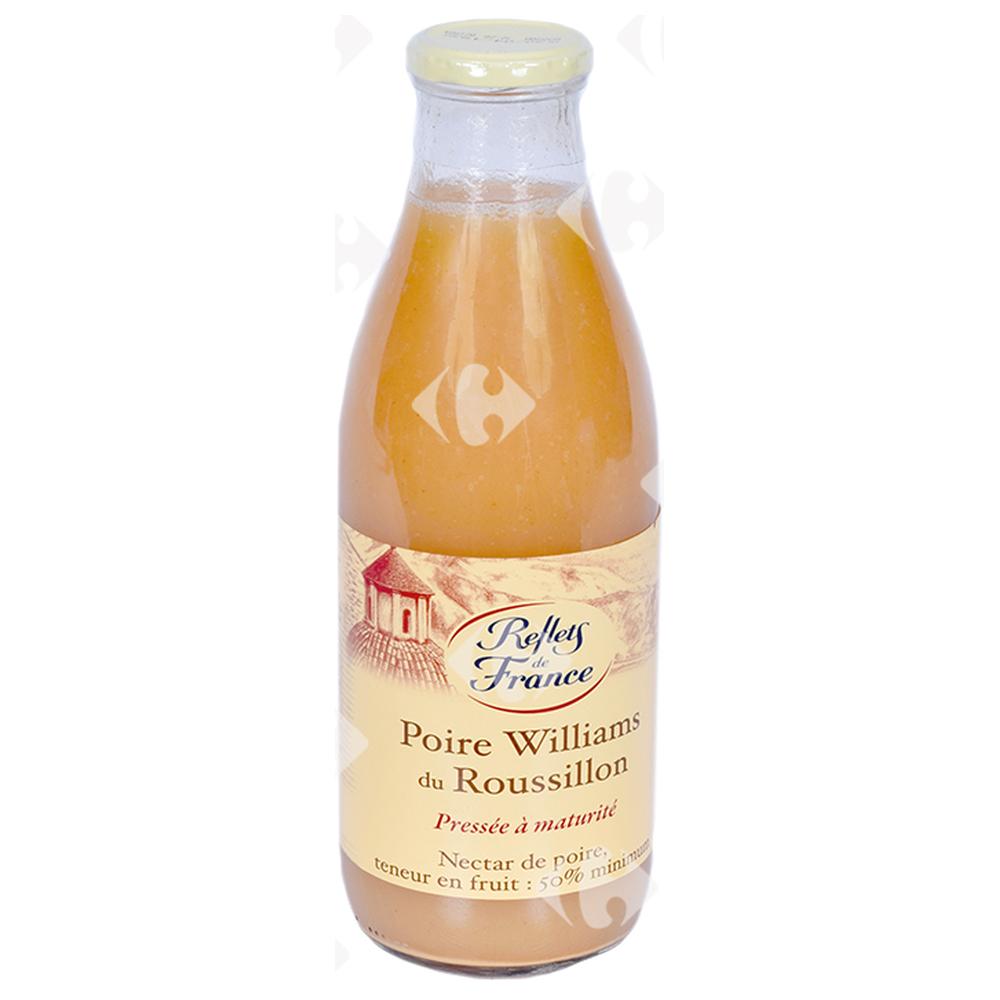 Nectar Poire Williams Du Roussillon Reflets De France 1L Bocal