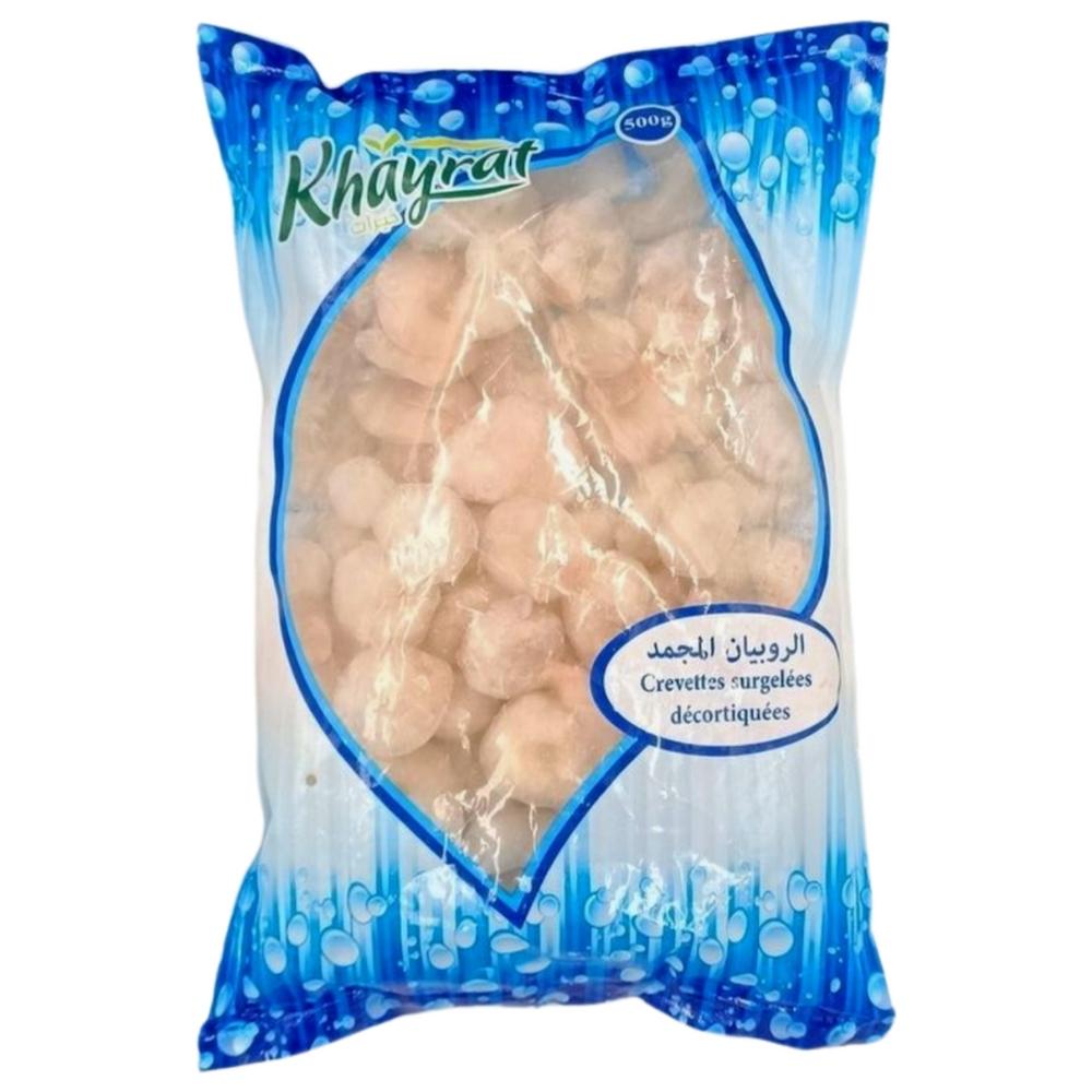 [706447] Crevettes Décortiquées 50/70 Khayrat 500g