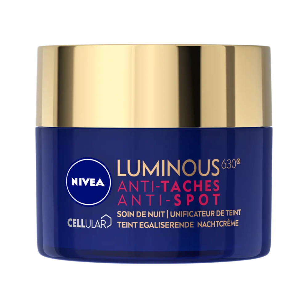Soin Nuit Unificateur de Teint Cellular Luminous 630 NIVEA 50ml.