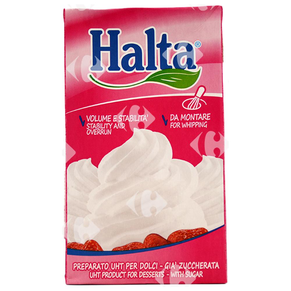 Crème Végétale Pâtissière Halta 1L