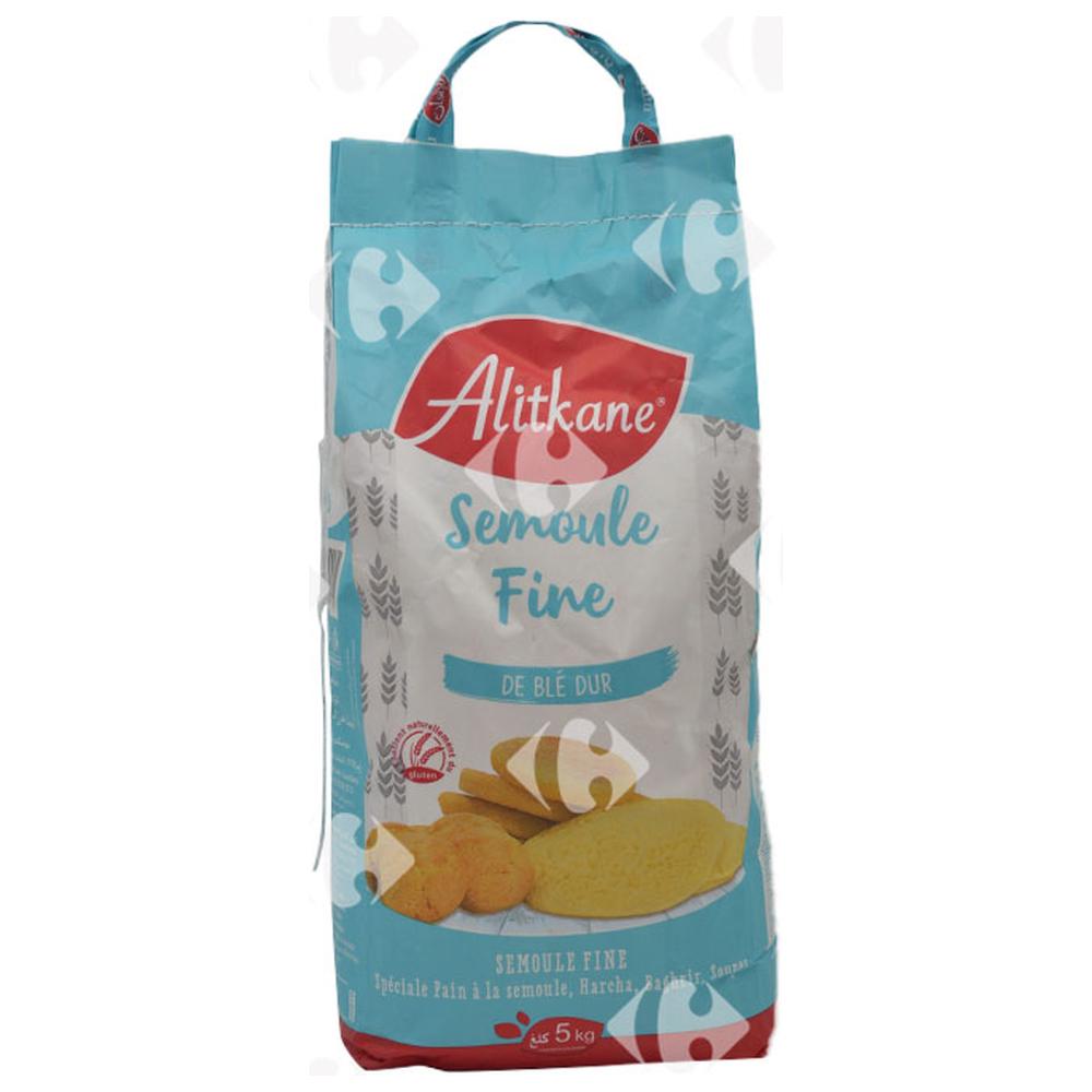 [419459] Semoule Fine Kraft Al Itkane 5kg