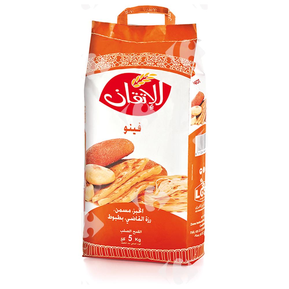 Farine Finot de Blé Dur Kraft Al Itkane 5kg.