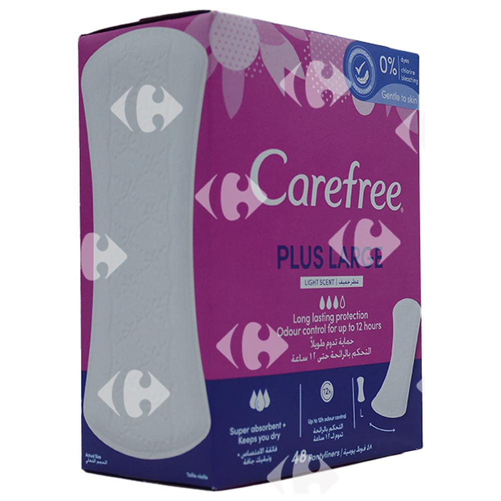 Protège-Slip Large Carefree 48 unités