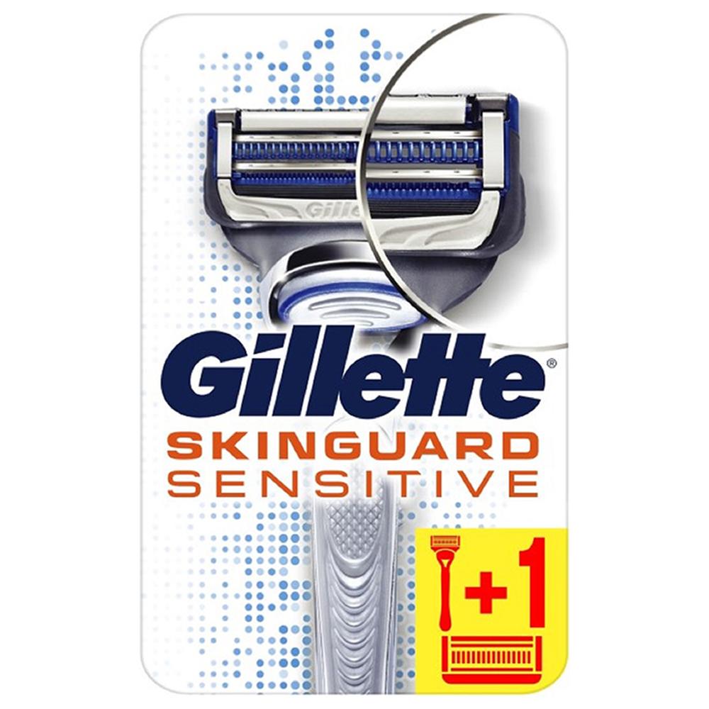 [638015] Rasoir Système Skinguard Sensitive Gillette + 1 Recharge