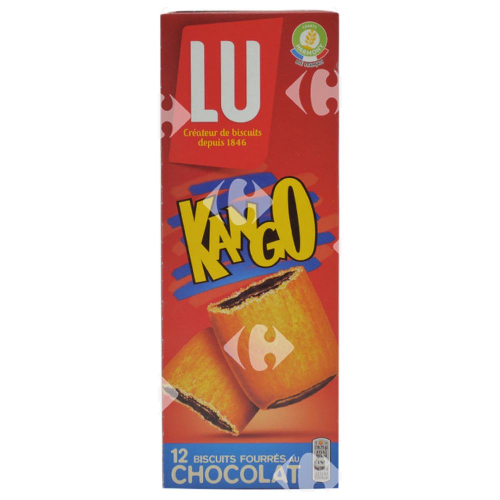 Biscuits Fourrés au Chocolat Kango Lu 225g