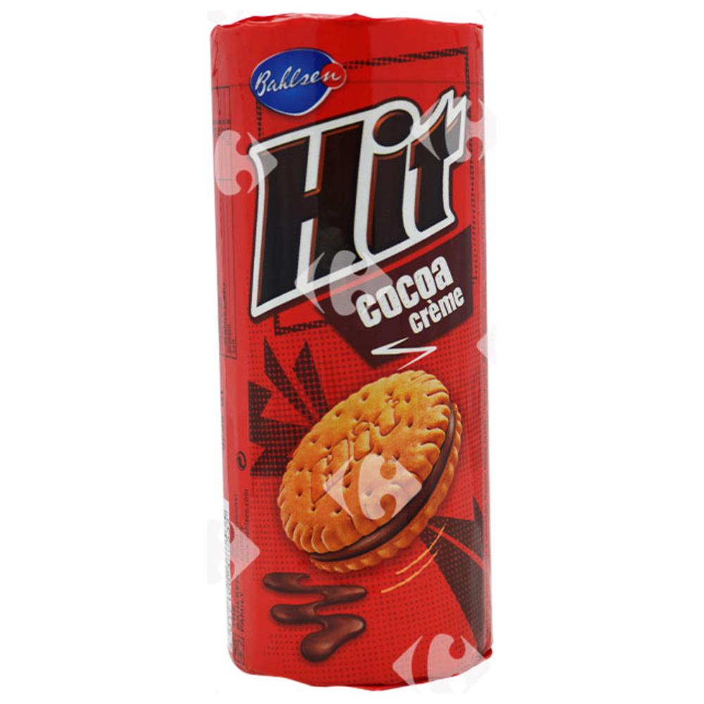 Biscuits Sandwich Cacao Hit Bahlsen 220g.