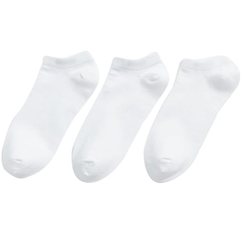 Chaussette pour Garçon Blanc 3 Pièces