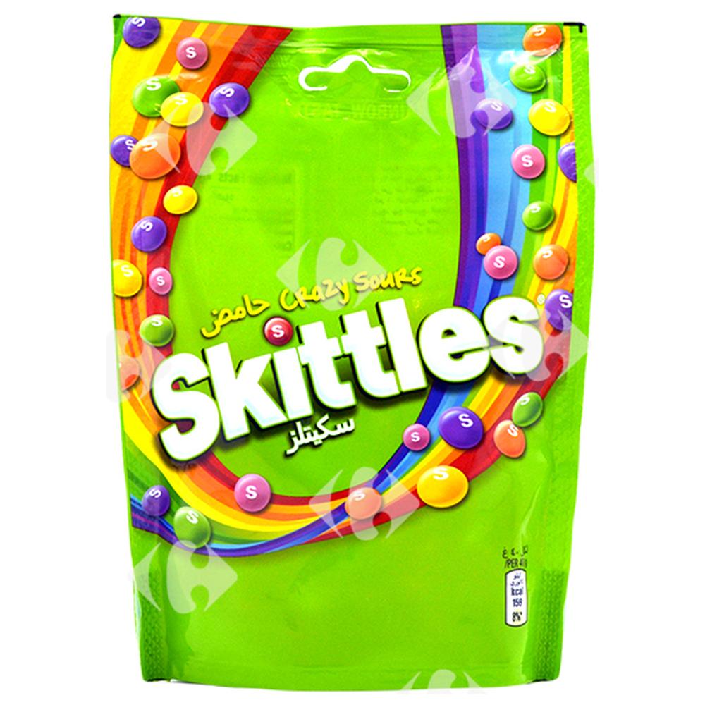 [647435] Bonbons Crazy Sours Skittles 160g