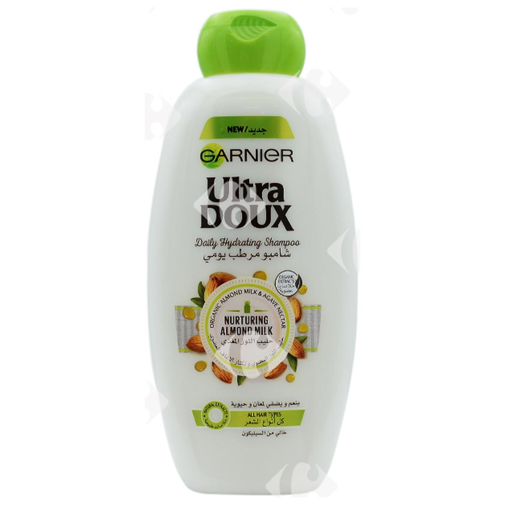 [645856] Shampooing Lait Amande Ultra Doux Garnier 600ml.