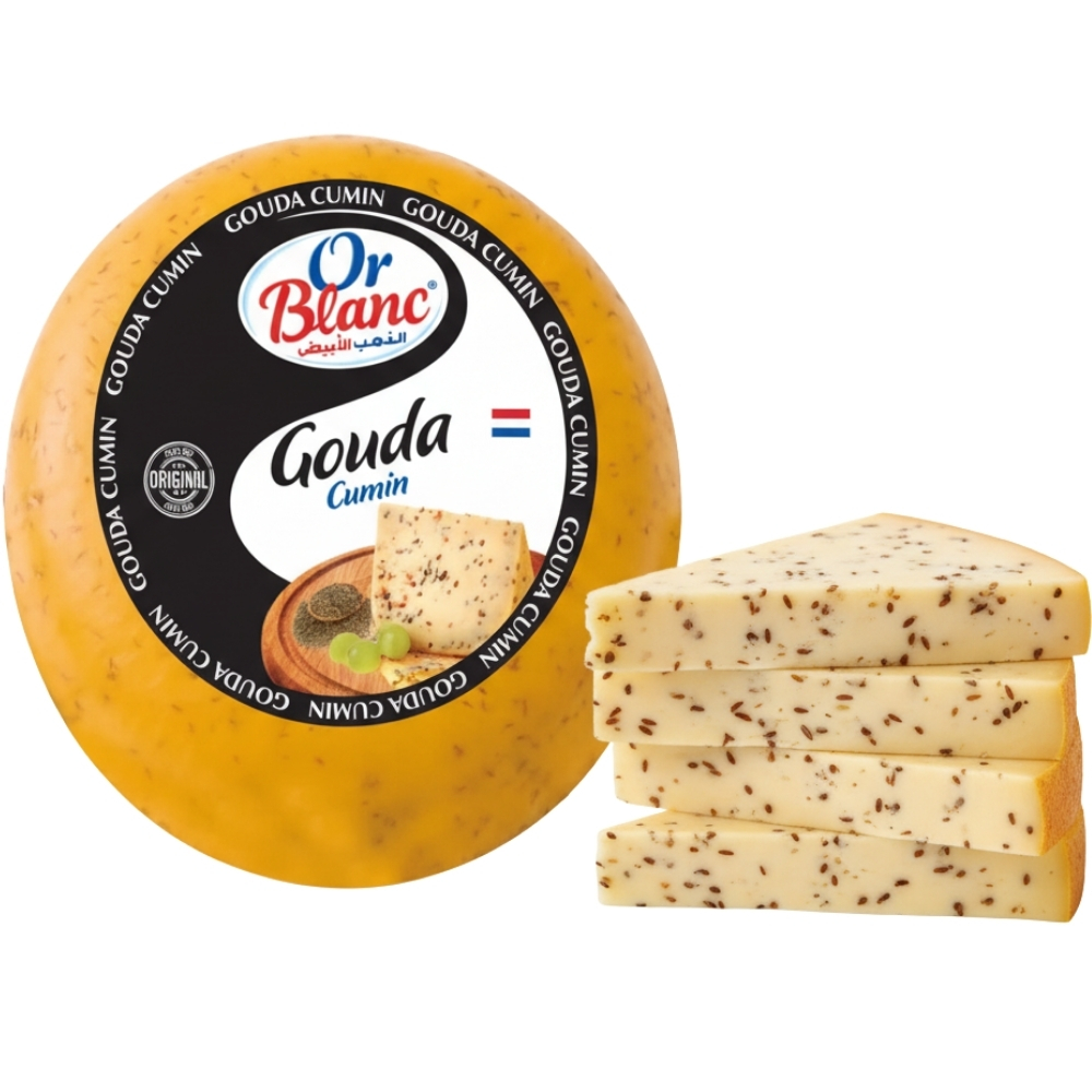 Fromage Gouda Cumin Or Blanc 100g