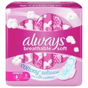 Serviettes Hygiéniques Breathable Soft Maxi Thick Large Always 9 unités