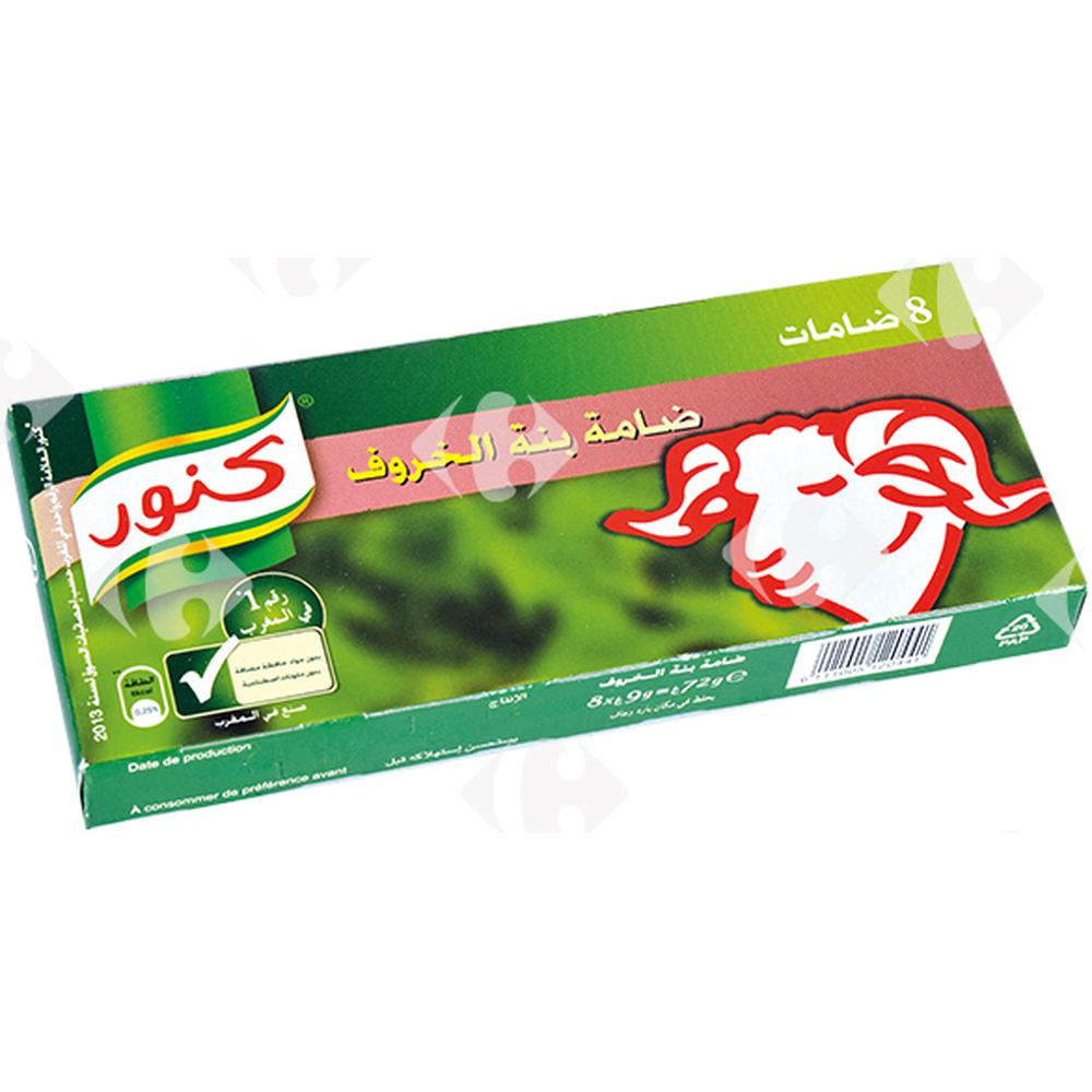 [5924] Bouillon de Mouton Knorr 8 unités