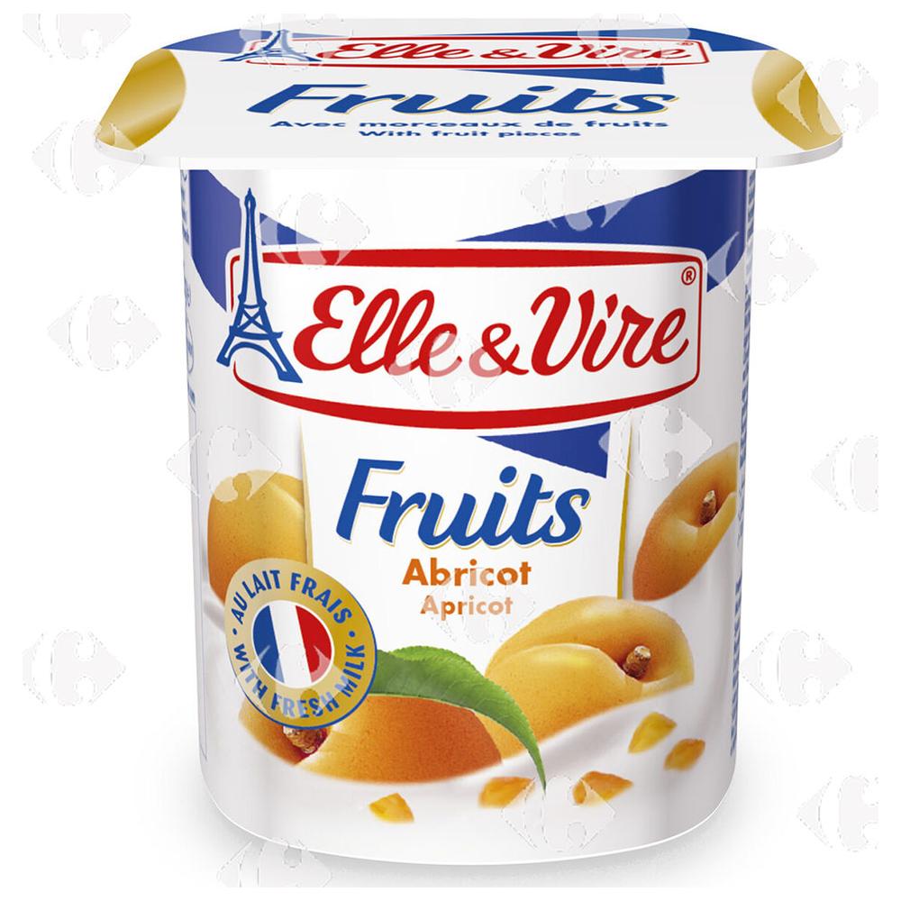 Dessert Lacté Abricot Elle Et Vire 125g