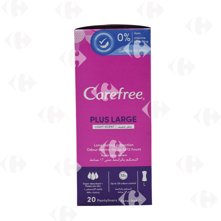 Protège-Slip Fresh Large Carefree 20 unités