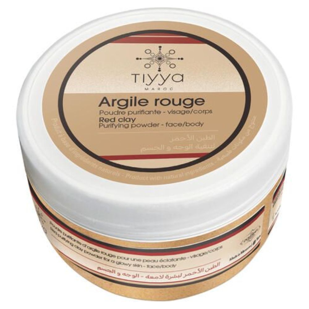 [700188] Argile rouge en poudre Visage Corps Tiyya 200g