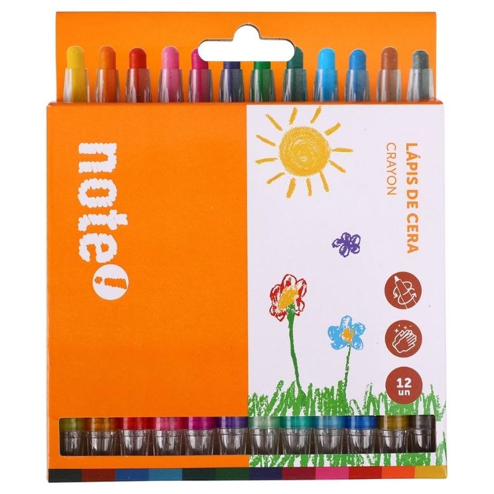 Crayon de Couleur Twist & Turn 12 unités
