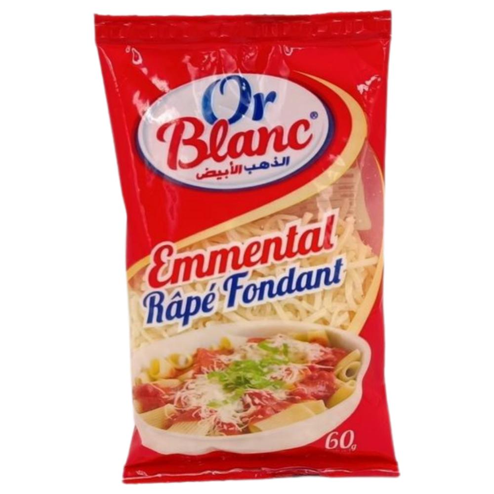 Emmental Rapé Or Blanc 60g.