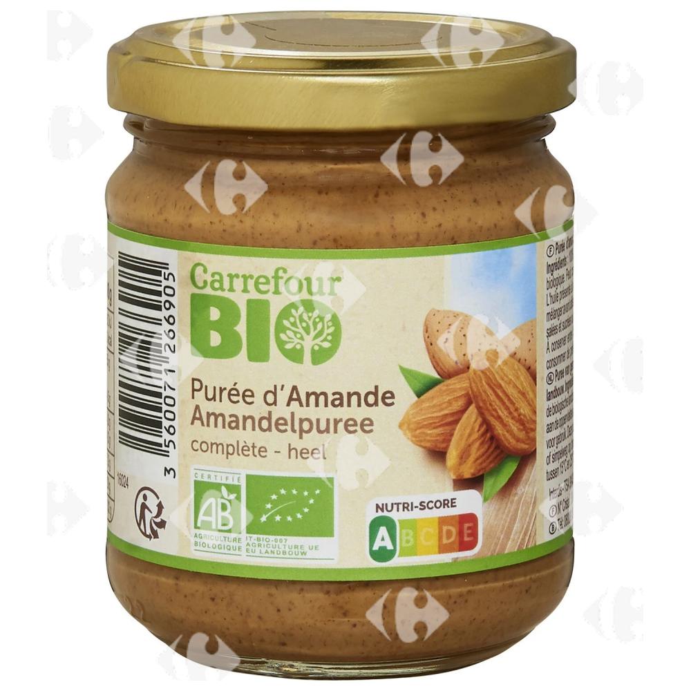 [691265] Purée d'Amande Bio Complète Carrefour Bio 170g