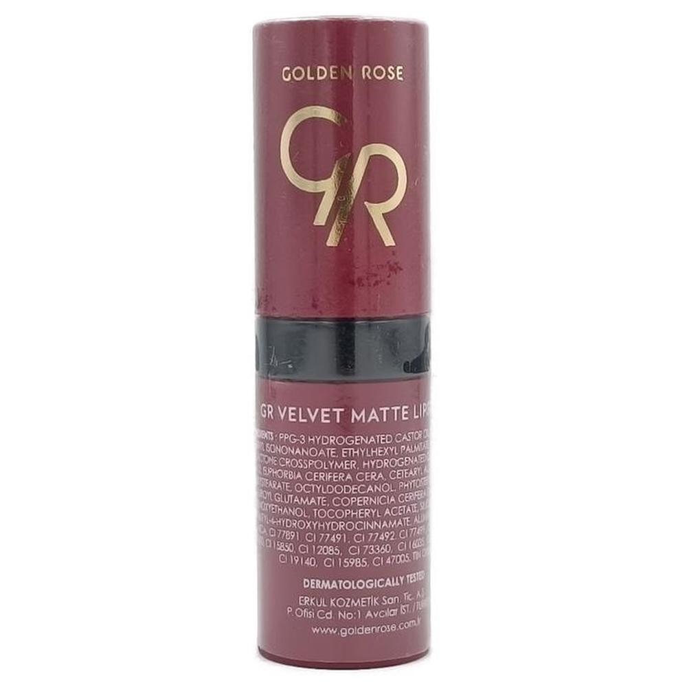 Rouge à Lèvres Velvet Matte N°27 Golden Rose 1 unité