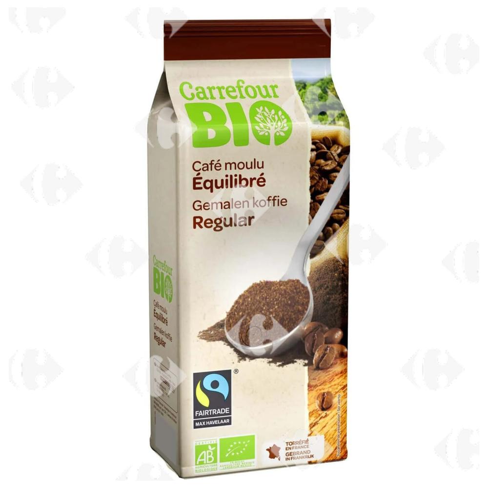 [657471] Café Moulu Équilibré Carrefour Bio 250g