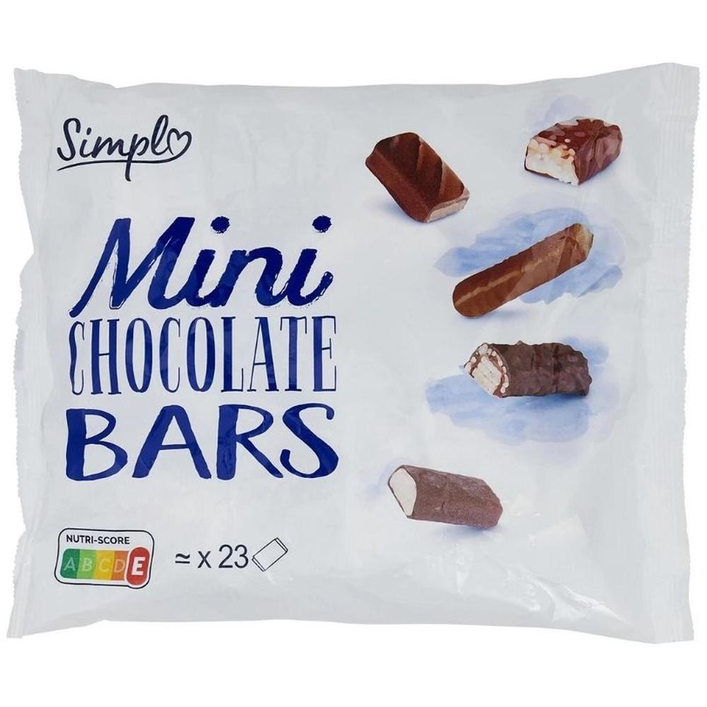 Mini Barres Chocolatées Simpl 450g