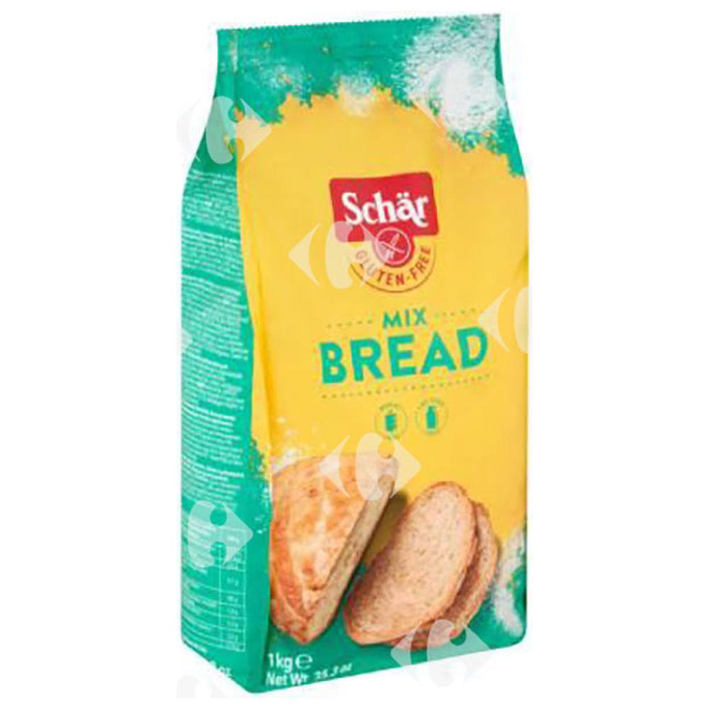 Farine Mix B Spécial Pain Sans Gluten Schar 1kg.