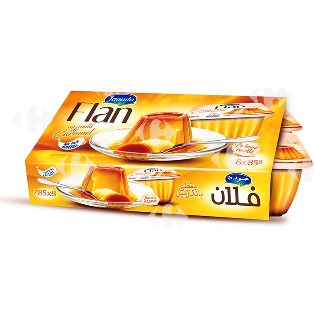[189936] Pack Flan Caramel Jaouda 8x90g.