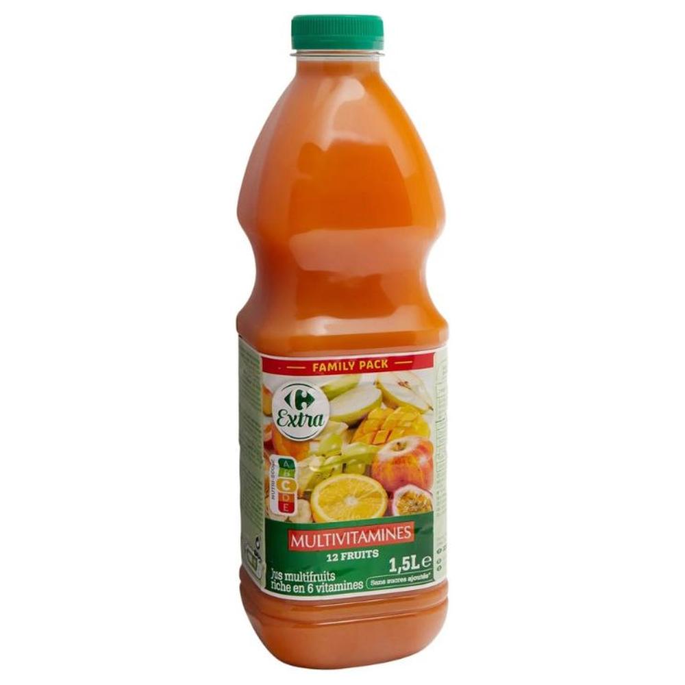 Pur Jus Multifruits Multivitaminés Carrefour Extra 1,5L