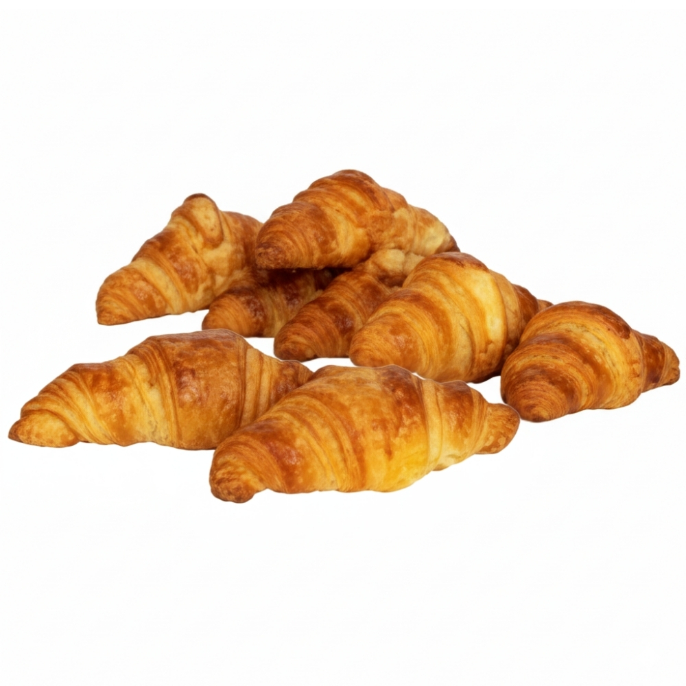 [161357] Croissant à la margarine 10 unités.