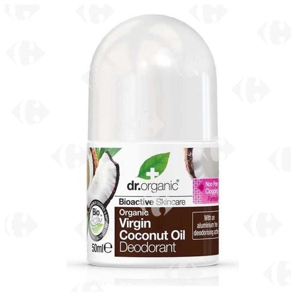 Déodorant à l'Huile de Coco Vierge Bio Dr.Organic 50ml