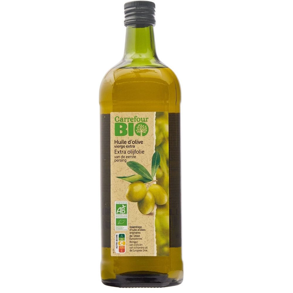 Huile d'Olive Bio Extra Vierge Carrefour Bio 1L