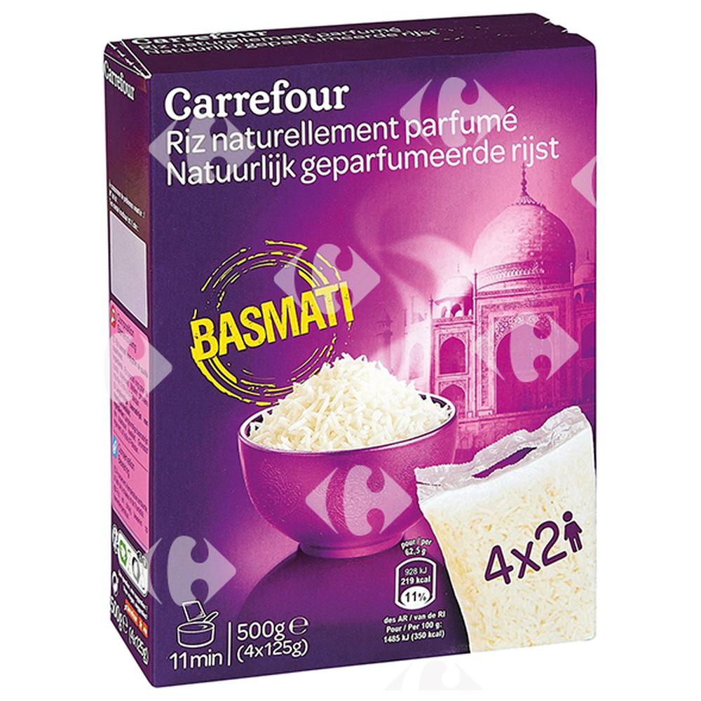 [554467] Riz Basmati Carrefour 4x125g
