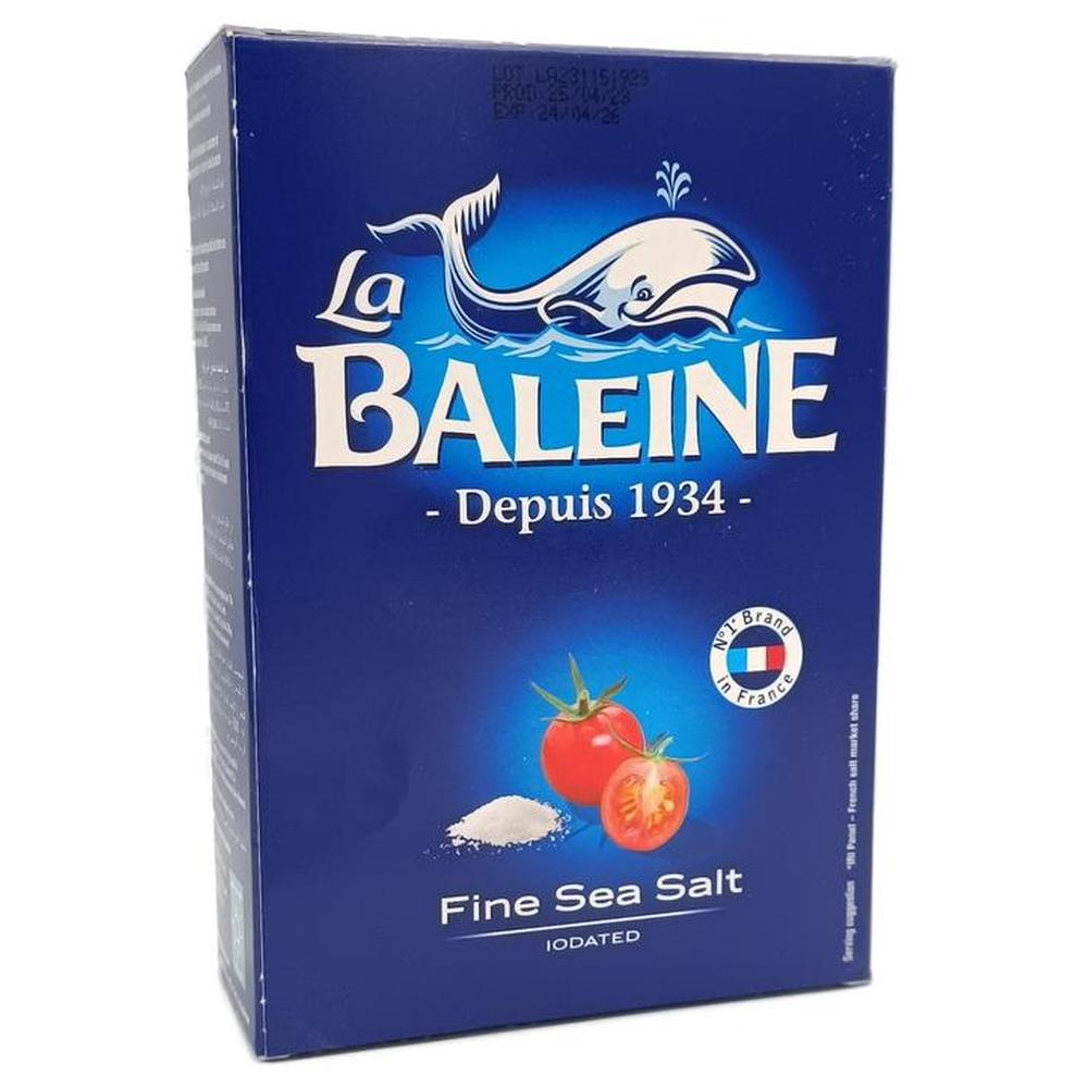 Sel de Mer Fin Étui La Baleine 1kg .