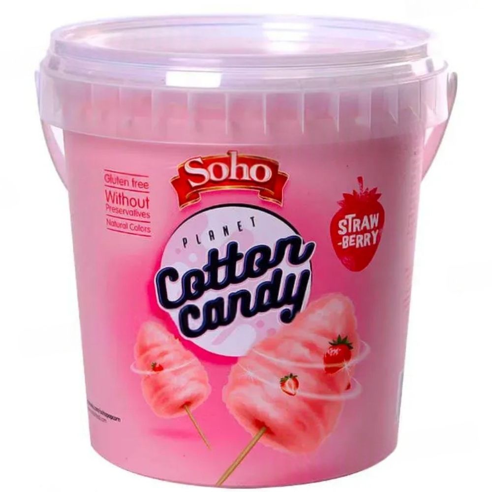 [722914] Pot Barbe à Papa Fraise Soho 50g