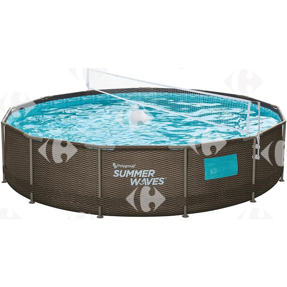 [693827] PISCINE CADRE METALLIQUE 396CM X 84CM OD156985