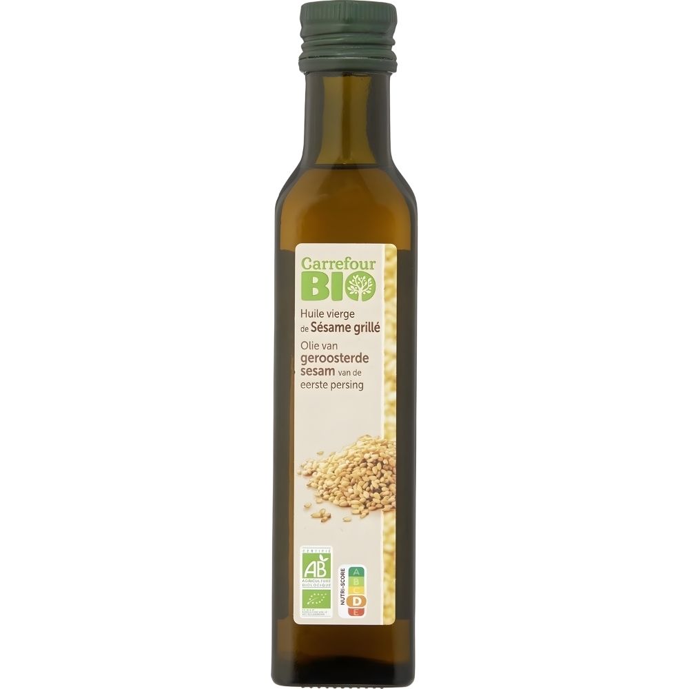 [685349] Huile de Sésame Grillé Carrefour Bio 25cl.