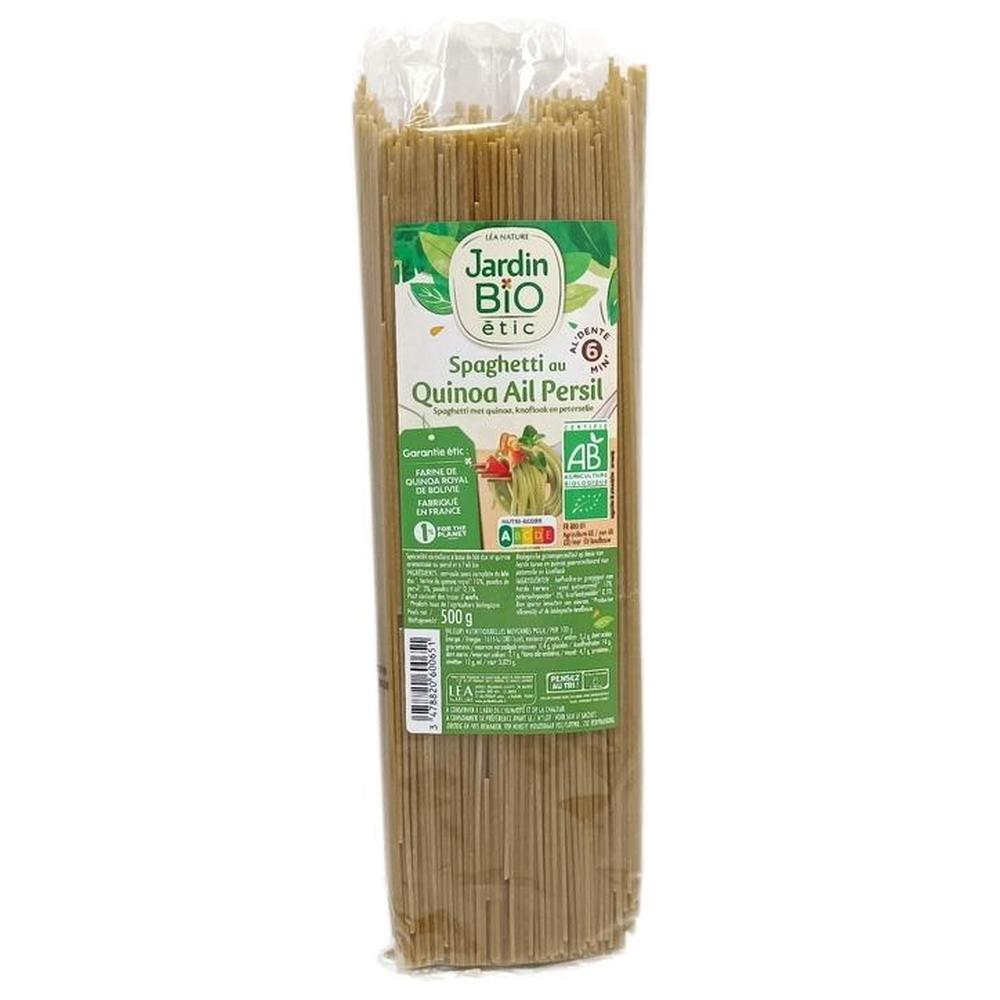 [683173] Spaghettis au Quinoa Ail Persil Jardin Bio 500g.